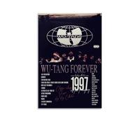 LIRAHRNNKA Wu-Tang Clan Forever Poster Decorative Aesthetic Canvas Posters Wall Art Decor Living Modern Bedroom Decoration 12x18inch(30x45cm) Unframe-style