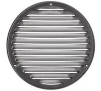 LIRAST 200mm Vent Cover Stainless Steel - 8 inch Wall Vent Cover with Insect Mesh - Round Ceiling Soffit Vents - External Vent Cover - Metal Ventilation Grilles - Air Vent Covers for Walls
