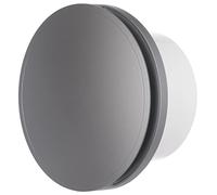 LIRAST Diameter 150 mm Silver Bathroom Fan with Ball Bearing Fan for Efficient Ventilation in Bathroom Kitchen Toilet