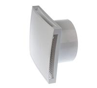 LIRAST Diameter 150 mm White Bathroom Fan for Efficient Ventilation in the Bathroom Kitchen Toilet