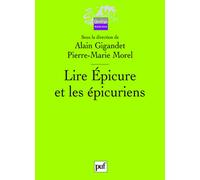 Lire Épicure et les épicuriens