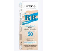 Lirene Moisturizing BB Cream SPF50 Vitamin C & Hyaluronic Acid Natural 30ml