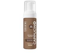 Lirene Perfect Tan Bronzing Body Foam Cappuccino 150ml - Self Tanning Foam, Natural Golden Fake Tan Mousse, Quick Dry & Streak-Free, Hydrating Coconut & Mango, Long Lasting Sunless Tan for Body