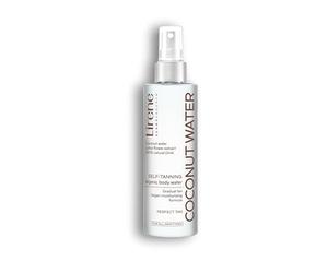 Lirene Perfect Tan Organic Bronzing Body Water Mist, 200ml, Water-in-Spray for Fair to Medium Skin, Up to 5 Days Tan, Non-Staining