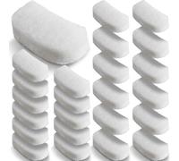 LIRHIQYGF 24 Pcs Water Polishing Pads Compatible with Fluval 106/107/206/207 Canister, Aquarium Tank Media Pad 5.71 x 2.76 x 1.38 Inch, Aquarium Accessories A242