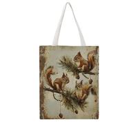 LIRHIQYGF Funny Vacation Dragon Straw Hat Beach House (4) Tote Bag Canvas Aesthetic Reusable Shopping Grocery Bags Shoulder Bag for Women Casual Handbag for Work Travel, 38x46CM
