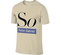 LIROHUIH Design Geek Short Sleeve So Peter Gabriel T Shirts for Adult Men's,Gray Top (X-Large)
