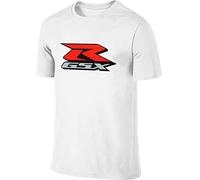 LIROHUIH Men Custom Classic Tops Suzuki-gsx-r-Logo Tshirts (X-Large)