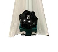 LIROPAU 2Pcs Awning Rail Channel Lock Blocks for Motorhome Camper Van Drive Away Awning kit, Figure of Eight Awning Channel Lock Block 6mm x 6mm,8mm x 6mm,6mm x 4mm Bead Strips