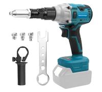 LIROPAU Cordless Stapler Compatible with Makita 18V, Brushless Electric Staples with LED Light for 2.4-5mm Blind Staples (without battery)