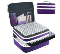 LIRUNQIU Diamond Painting Storage Containers, 240 Slots Diamond Painting Accessories and Tools for Diamond Art Organizer Case