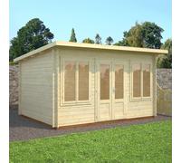 Palmako Lisa 4.2m x 3.2m Log Cabin Garden Room (34mm)