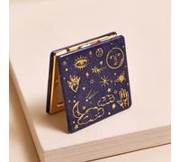 Lisa Angel Women's Blue Starry Night Compact Mirror in Navy lisa angel Navy