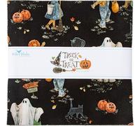 Lisa Audit Trick or Treat 10" Stacker 42 10-inch Squares Layer Cake Riley Blake Designs 10-15960-42