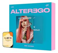 LISA (BLACKPINK) Album - Alter Ego photobook kiki ver.+Pre Order Benefits+BolsVos Exclusive K-POP Giveaways Package