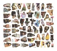 (LISA) Blackpink Lisa Jennie Ros Jisoo Stickers 116 Pcs Mixed Sticker Packs For Teenagers Waterproof Stickers For Water Bottles Laptop Phone Case Skateboard