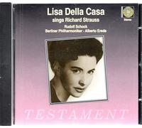 Lisa Della Casa Sings R Strauss