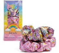 Lisa Frank x Kitsch Pillow Satin Scrunchies for Women - 2pcs