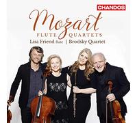 Lisa Friend/Brodsky Quartet - MOZART:FLUTE QUARTETS