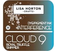 Lisa Horton Crafts Cloud 9 Royal Truffle Shimmer Interference Ink Pad