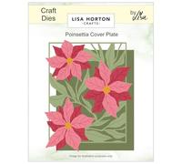 Lisa Horton Crafts - Dies - Poinsettia Cover Plate