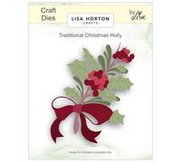 Lisa Horton Crafts - Dies - Traditional Christmas Holly