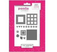 Lisa Horton Crafts - Paula Creates Collection - Dies - Treasure Book Panels