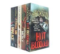 Lisa Jackson Collection 5 Books Set (Hot Blooded, Without Mercy, The Night Before, Tell Me, Malice)