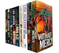 Lisa Jackson Collection 9 Books Set (Expecting to Die, Liar Liar, If She Only Knew, The Morning After, Without Mercy, Tell Me, Hot Blooded, The Night Before, Malice)