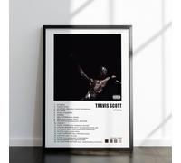 LISA MARIE DESIGNS Travis Scott Album Poster - Utopia, Astroworld, Birds in the Trap Sing McKnight - Rap & Hip Hop Music Wall Art Print - A4 or A3 - Framed or Unframed (Utopia, A3 Unframed)