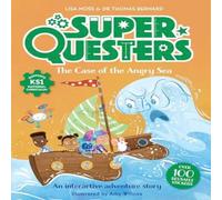 Lisa Moss SuperQuesters: The Case of the Angry Sea Paperback Book Lisa Moss Multicolor