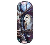 Lisa Parker Chic Multicolor Fairy Tale Glasses Cases 4cm x 16cm (1 Pc.) Durable Plastic Case, Stylish Design - Portable Eyewear Protection - Ideal for Traveling