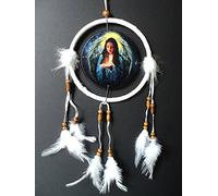 Lisa Parker Dreamcatcher Angel Dream Catcher, Mixed, Diameter 16cm