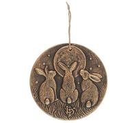 Lisa Parker Moon Shadows Plaque Bronze (One Size)