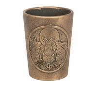 Lisa Parker Moon Shadows Terracotta Flower Pot Bronze (One Size)