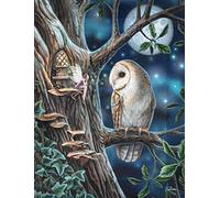 Lisa Parker Mystical Fairy Tales Canvas Plaque 25cm x 19cm (1 Pc) - Enchanting Wall Decor - Perfect Gift