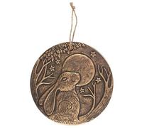 Lisa Parker Something Different Hare Terracotta Plaque in Copper Lisa Parker Copper