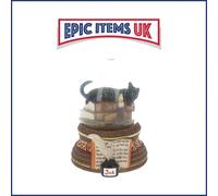Lisa Parker Witching Hour Cat Snowglobe 11cm - IN STOCK