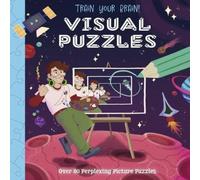 Lisa Regan Train Your Brain Visual Puzzles Paperback Book Lisa Regan Multicolor