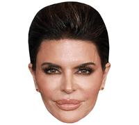 Lisa Rinna (Smile) Celebrity Mask, Flat Card Face, Fancy Dress Mask
