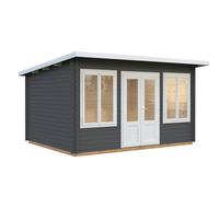 Lisa S (4x3m | 11.5m2 | 34mm) Pent Timber Garden Room