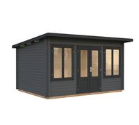 Lisa S (4x3m | 11.5m2 | 34mm) Pent Timber Garden Room