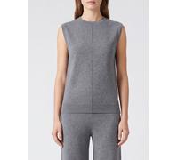 LISA YANG Sleeveless Cotton and Cashmere Crew Neck Top - Size: OS - female