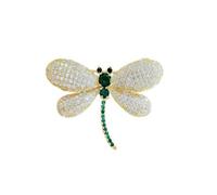 LISADORE Rhinestone Dragonfly Brooch Cute Dragonfly Lapel Brooch Pin for Women Girls Rhinestone Pins Clip Sweater Scarves Jackets Dress Badge Backpacks Brooches Pins Dainty Jewelry Gifts Birthday