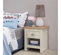 Lisbon Nightstand With 1 Drawer - Cream, Cream
