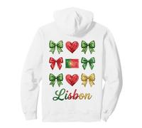 Lisbon Coquette Bow Girls Pullover Hoodie