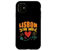 Lisbon in My Heart - Traveler Souvenir From Portugal Case for iPhone 11