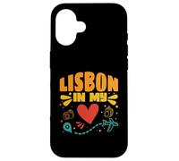 Lisbon in My Heart - Traveler Souvenir From Portugal Case for iPhone 16