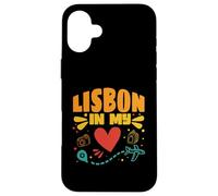 Lisbon in My Heart - Traveler Souvenir From Portugal Case for iPhone 16 Plus