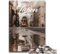 Lisbon Jigsaws 2000 Pieces for Adults, Toys Educational Games Stress Relieving Secret Santa Gifts for And Age 14 2000pcs(70x100cm)